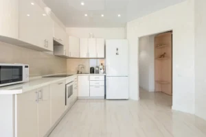 Desain Kitchen Set Letter L