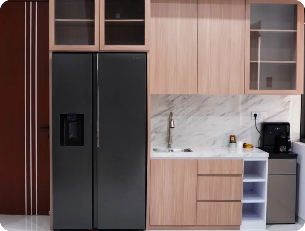 berapa harga kitchen set HPL per meter
