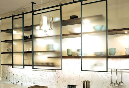 model lemari dapur gantung minimalis modern